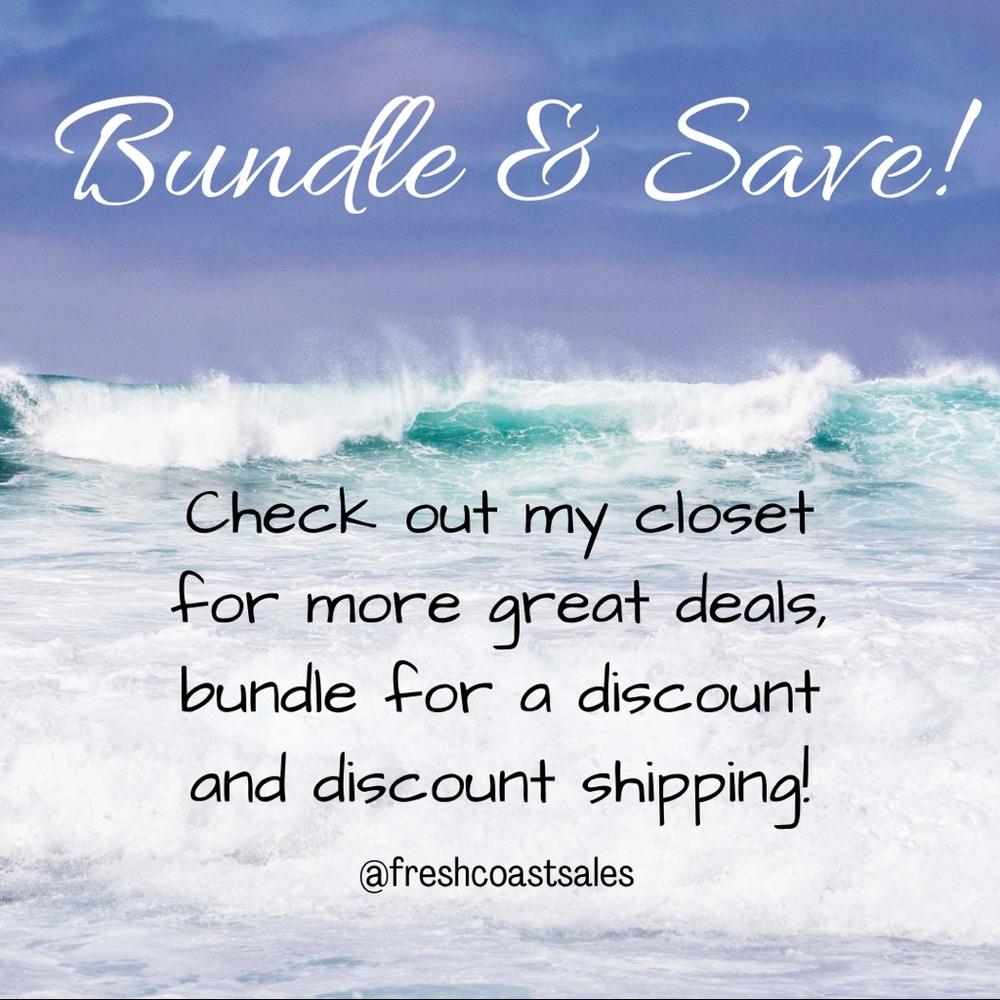 SOLD Athleta Tankini Top Milticolor Blue Swim Top 32B/C - Picture 8 of 8